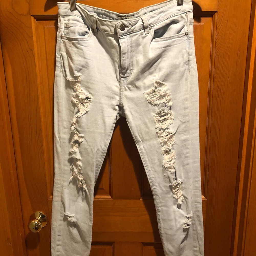 Forever 21 Ripped Jeans